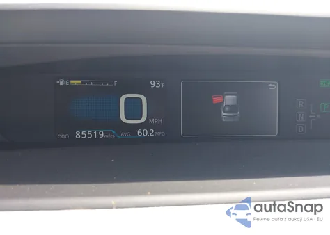 2018 Toyota Prius Four z USA, uszkodzony, nr VIN JTDKARFU4J3550306